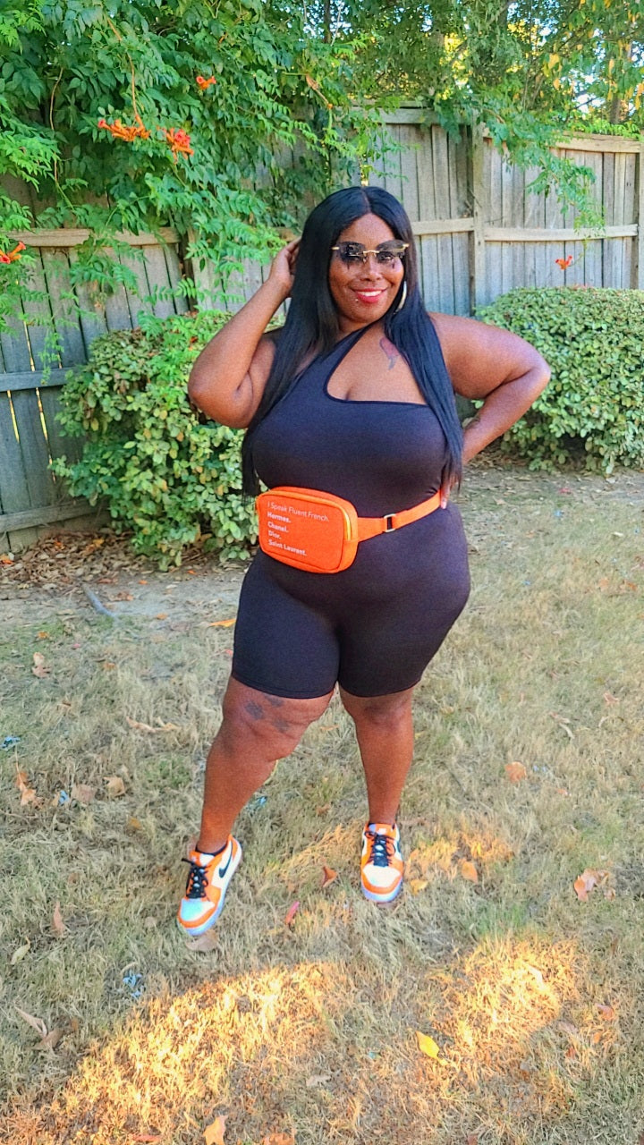 Fashion Files Fanny Bag - Fluent Italian (Tangerine Orange)