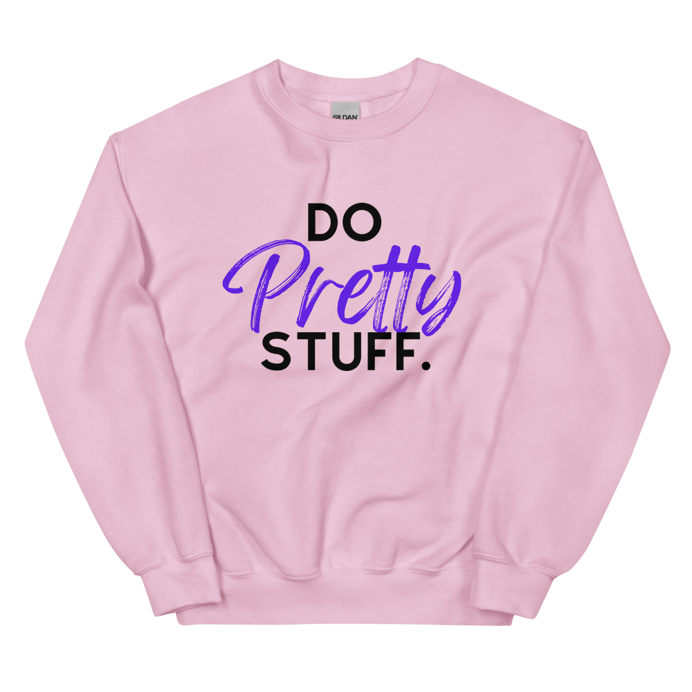 Pretty Stuff Sweatshirt - Purple