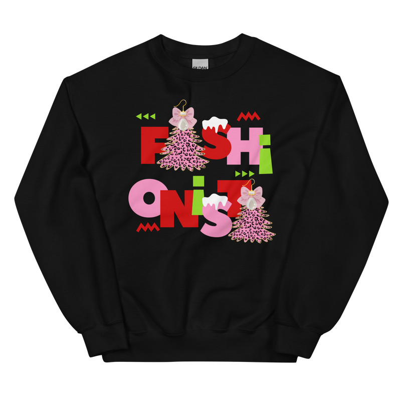 Glam Fashionista Holiday Sweatshirt