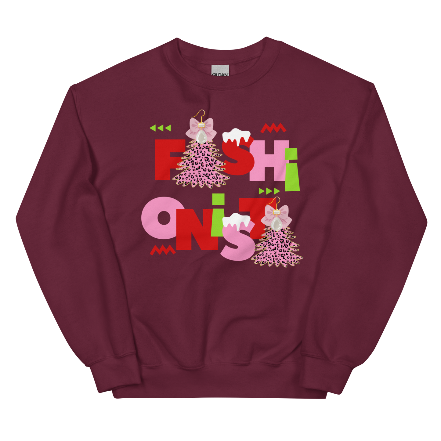 Glam Fashionista Holiday Sweatshirt