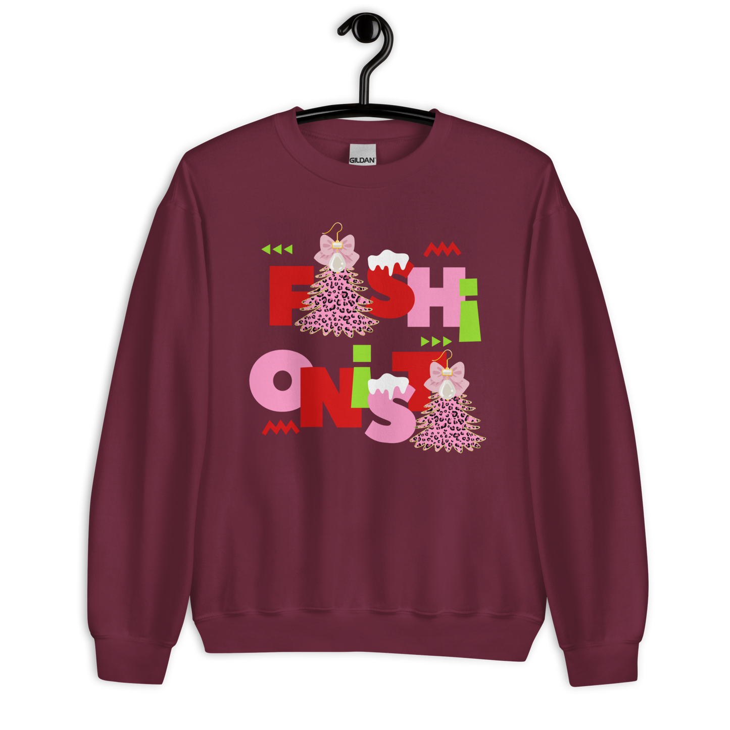 Glam Fashionista Holiday Sweatshirt