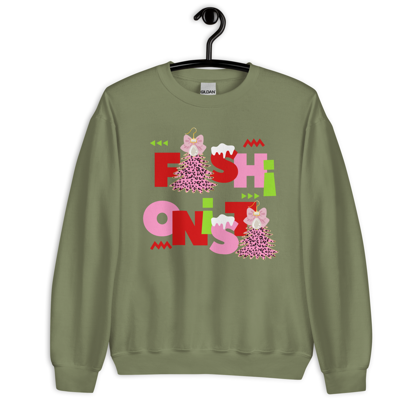 Glam Fashionista Holiday Sweatshirt