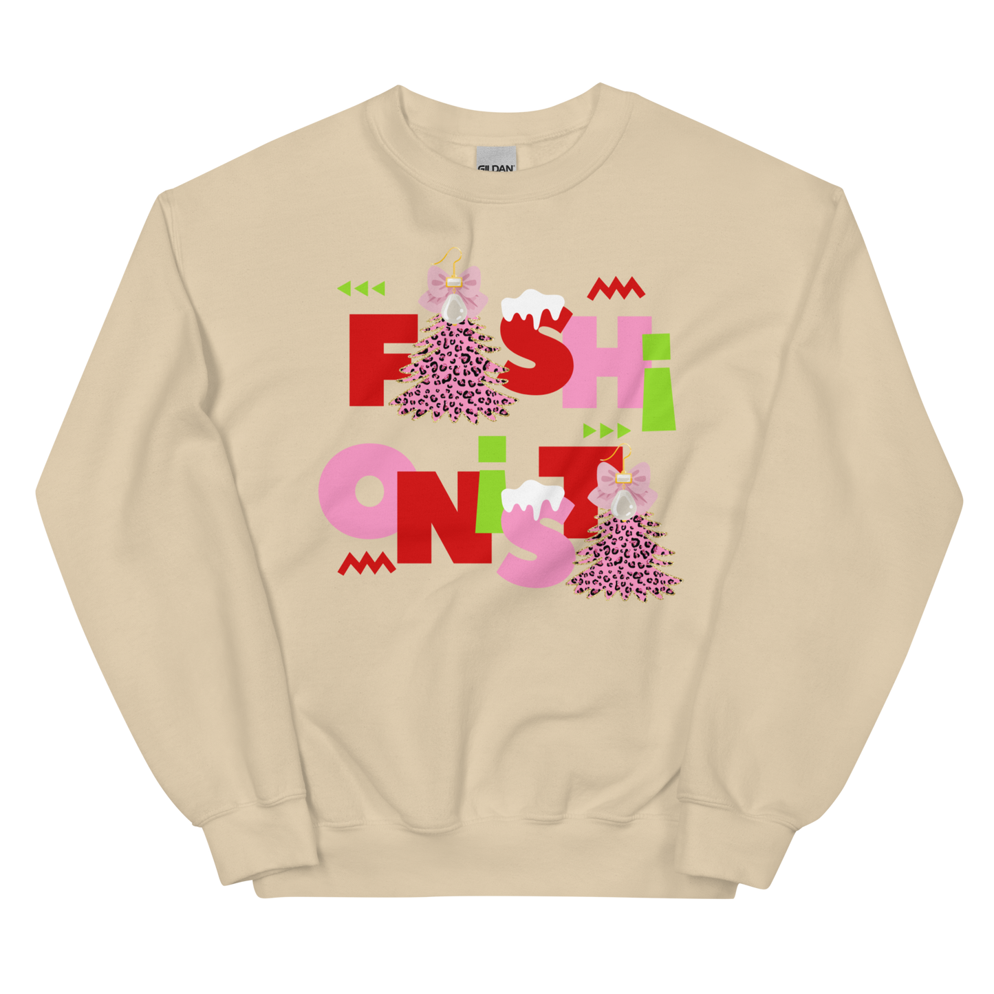 Glam Fashionista Holiday Sweatshirt