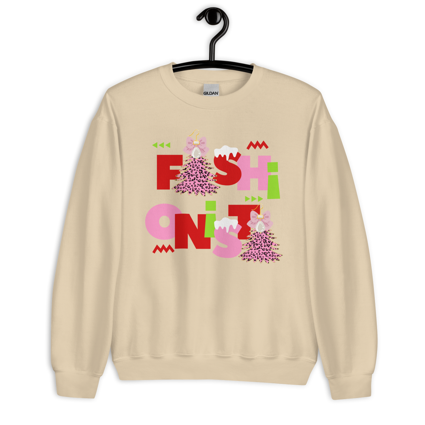 Glam Fashionista Holiday Sweatshirt