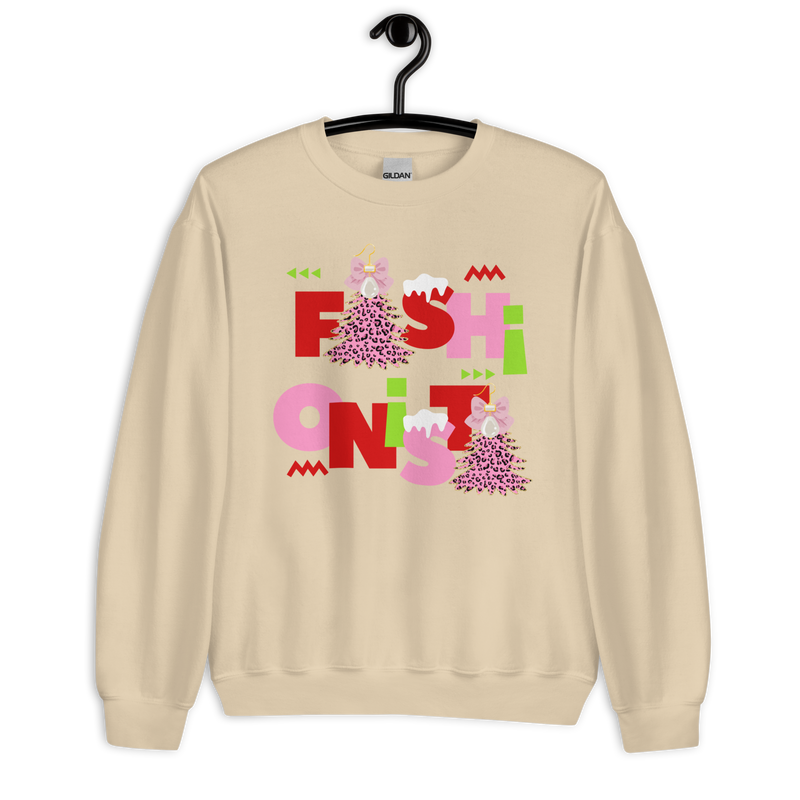 Glam Fashionista Holiday Sweatshirt