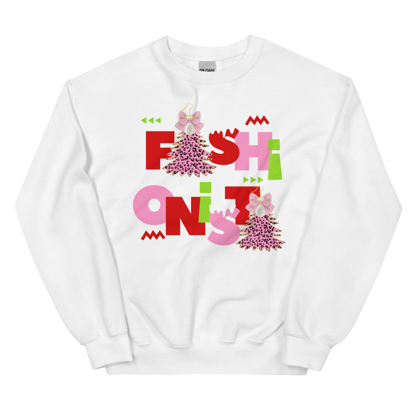 Glam Fashionista Holiday Sweatshirt