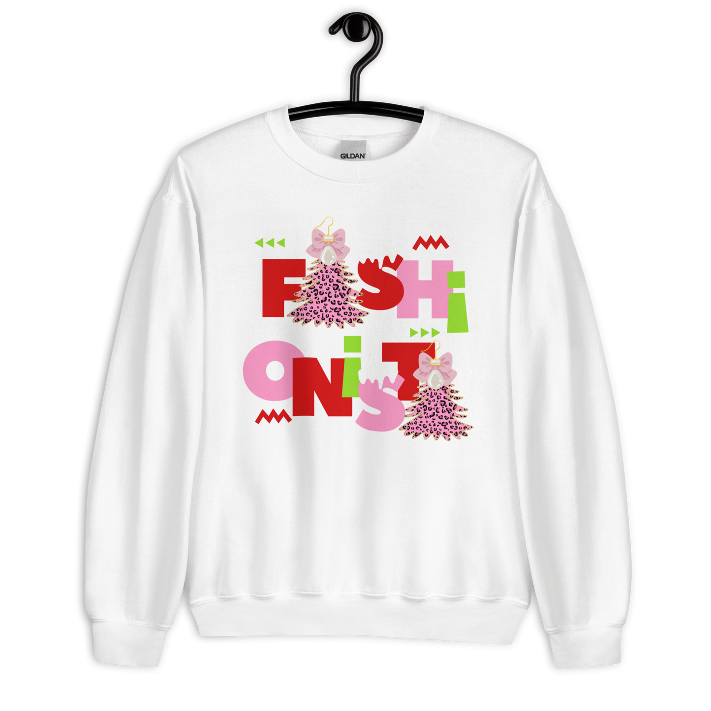 Glam Fashionista Holiday Sweatshirt