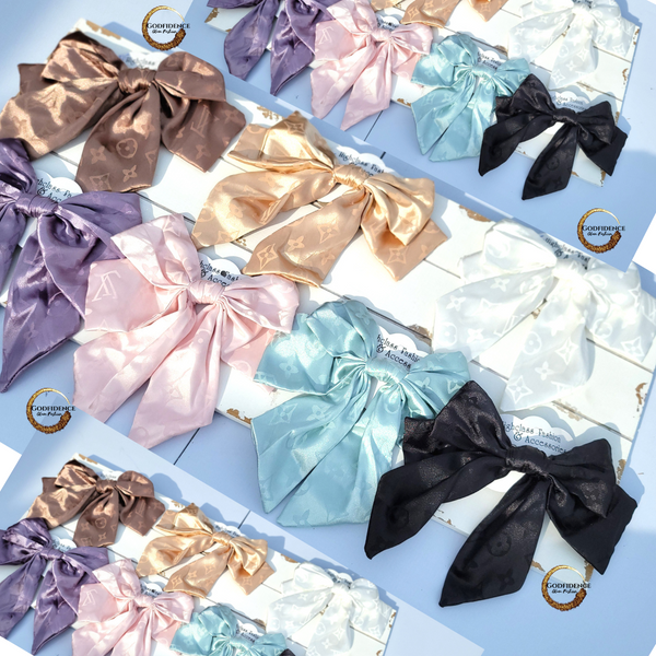 Xxtra Large Luxury Clip-on Hair Bows