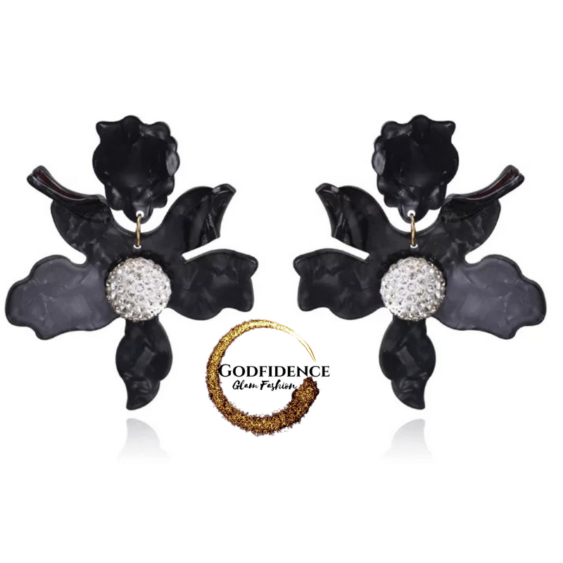 Blossom | Charming Flower Dangle Earring