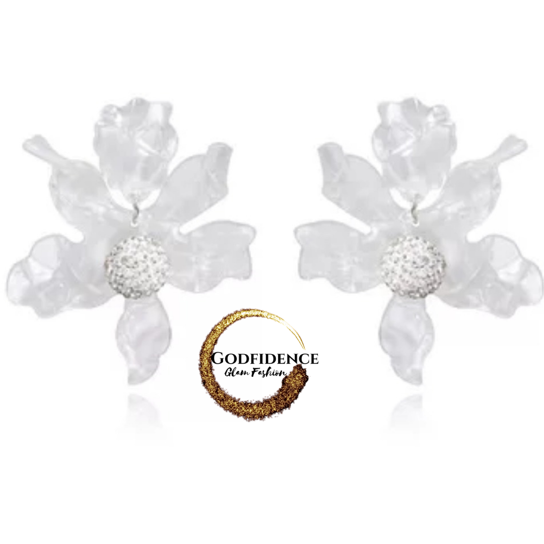 Blossom | Charming Flower Dangle Earring