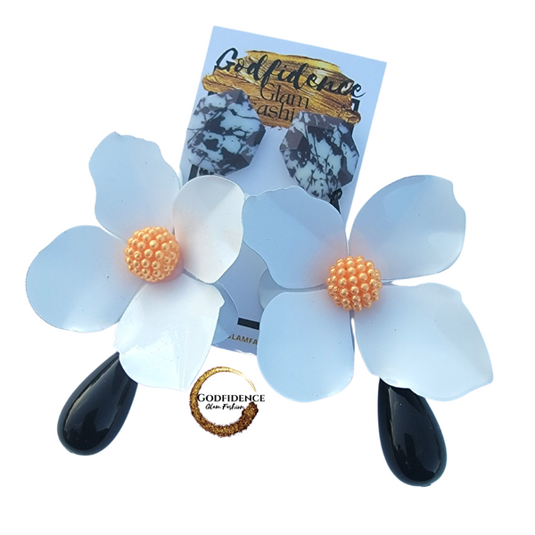 Lotus Flower Bomb | Lovely Flower Dangle Earring