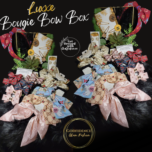 All Things Glam - Luxxe Bougie Bow Box