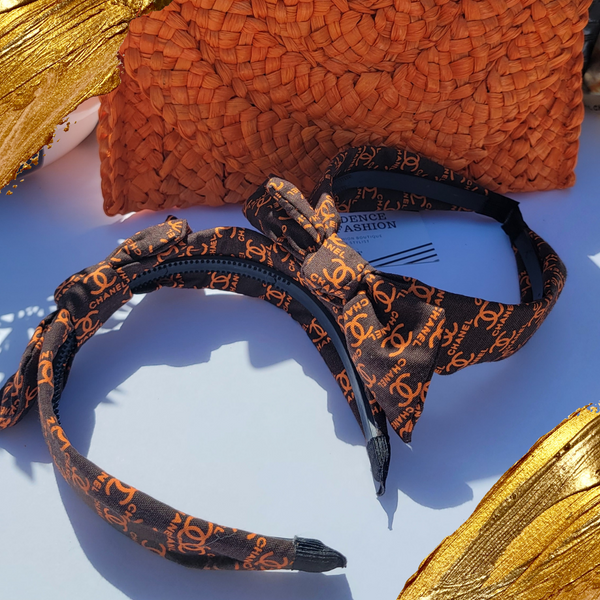 Orange you ready to Pop-Out?? | Luxury Printed Headband