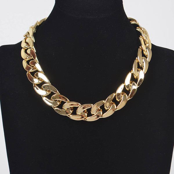 Popping! Oversized Chain Necklace