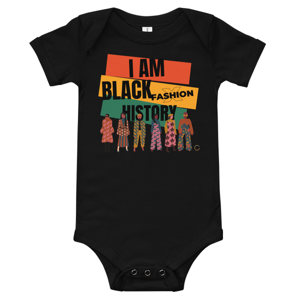 Black Fashion History | Baby Short sleeve one piece