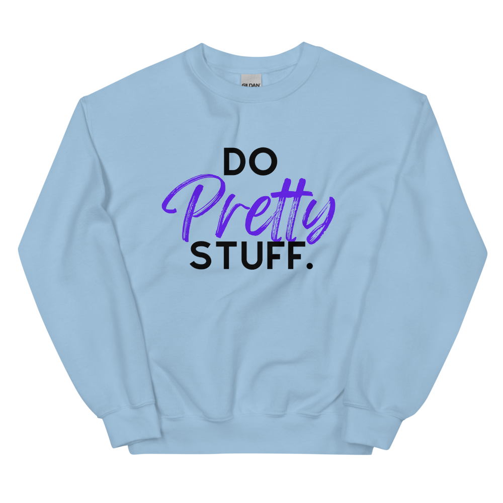 Pretty Stuff Sweatshirt - Purple