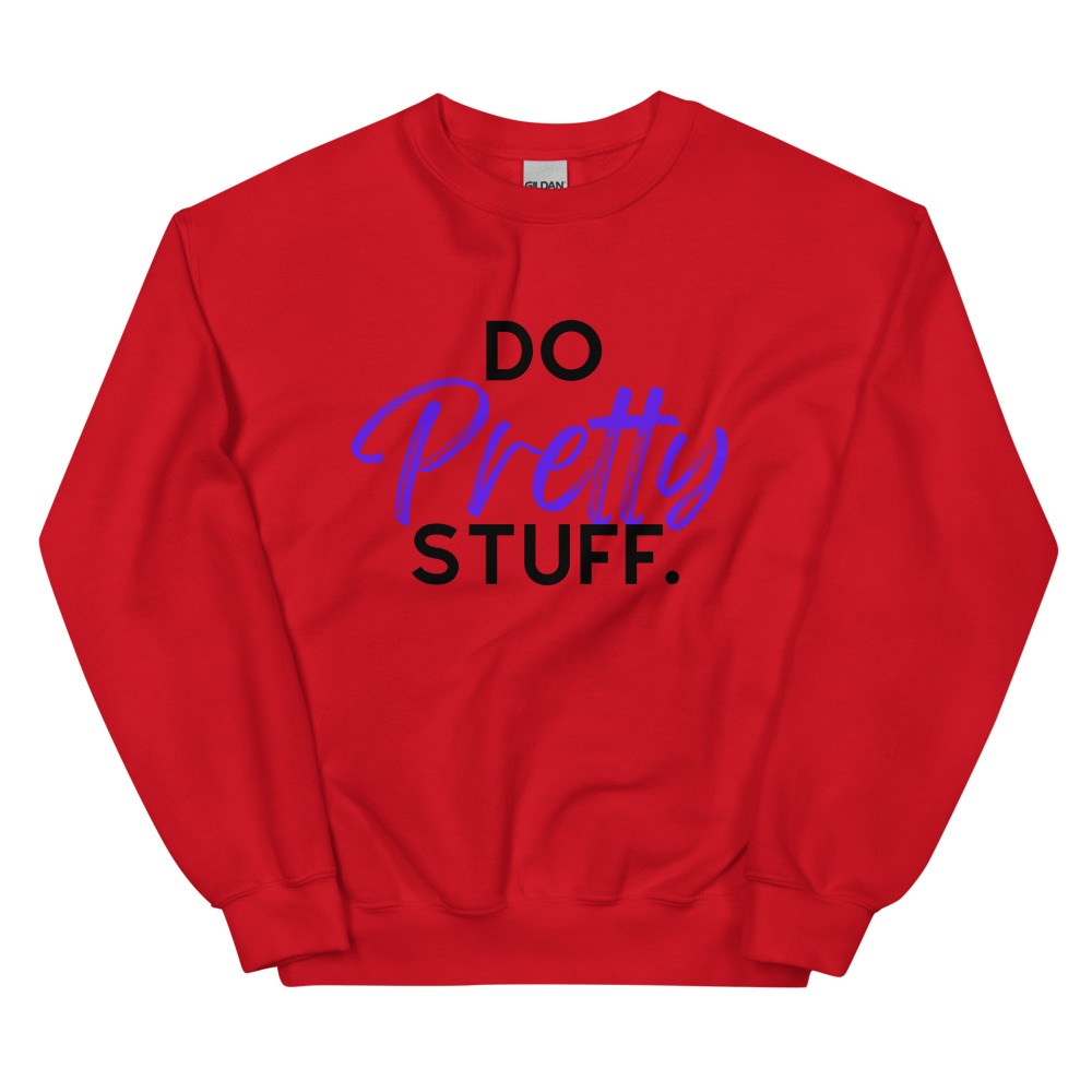Pretty Stuff Sweatshirt - Purple