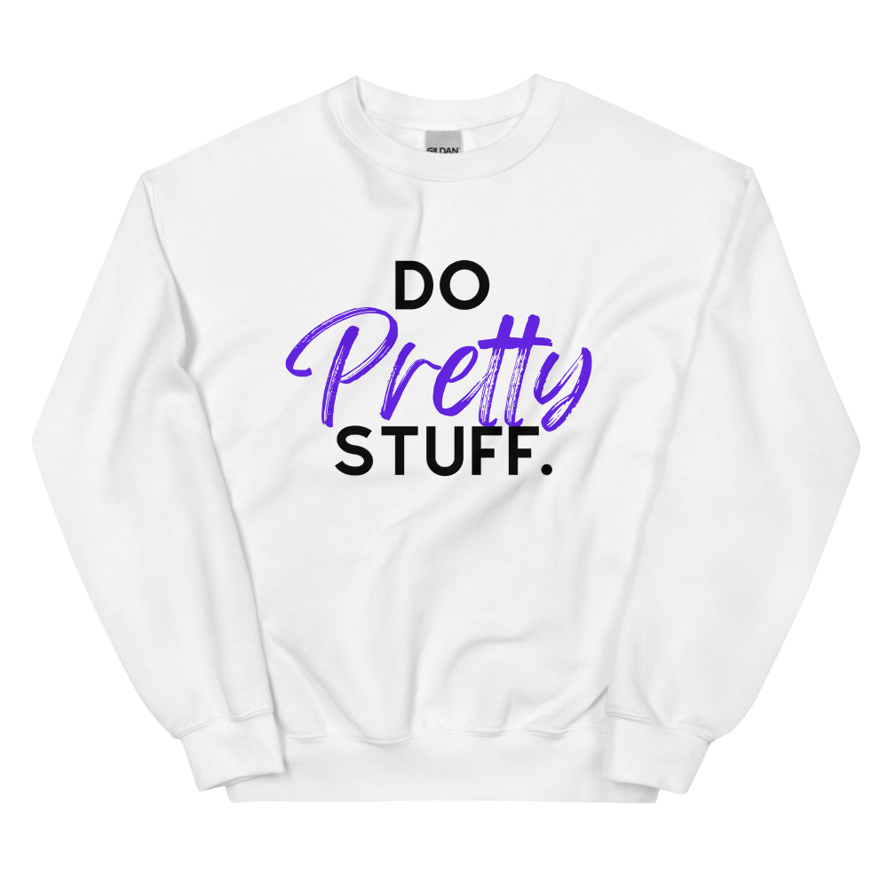 Pretty Stuff Sweatshirt - Purple