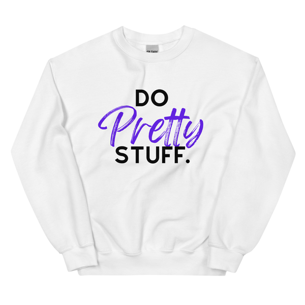 Pretty Stuff Sweatshirt - Purple