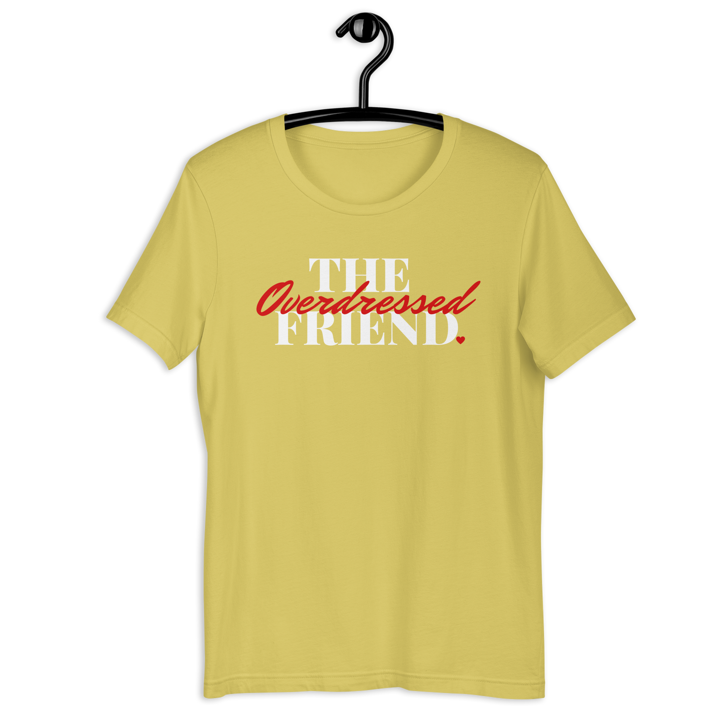 The Overdressed Friend Unisex Tee - Red