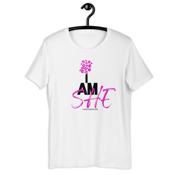 I AM She 2.0 | Magenta Print Short-Sleeve T-Shirt