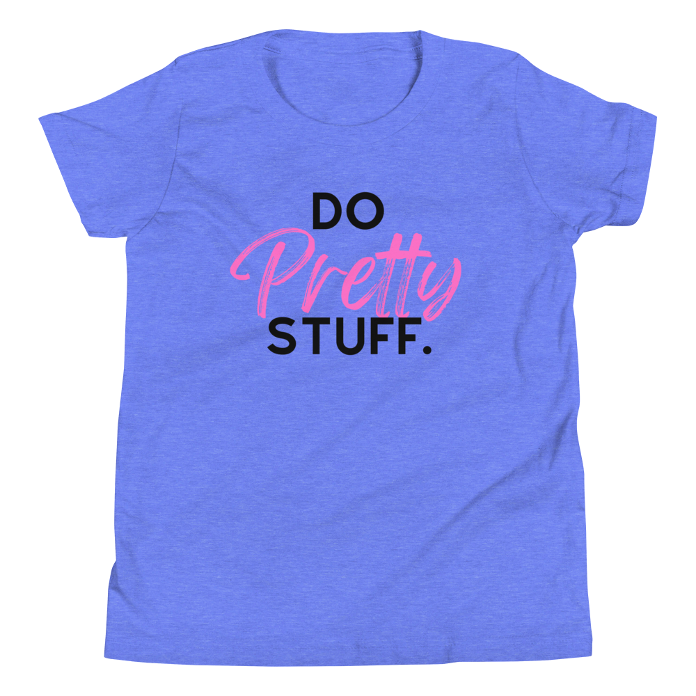 Pretty Stuff-Youth Short Sleeve T-Shirt-Pink