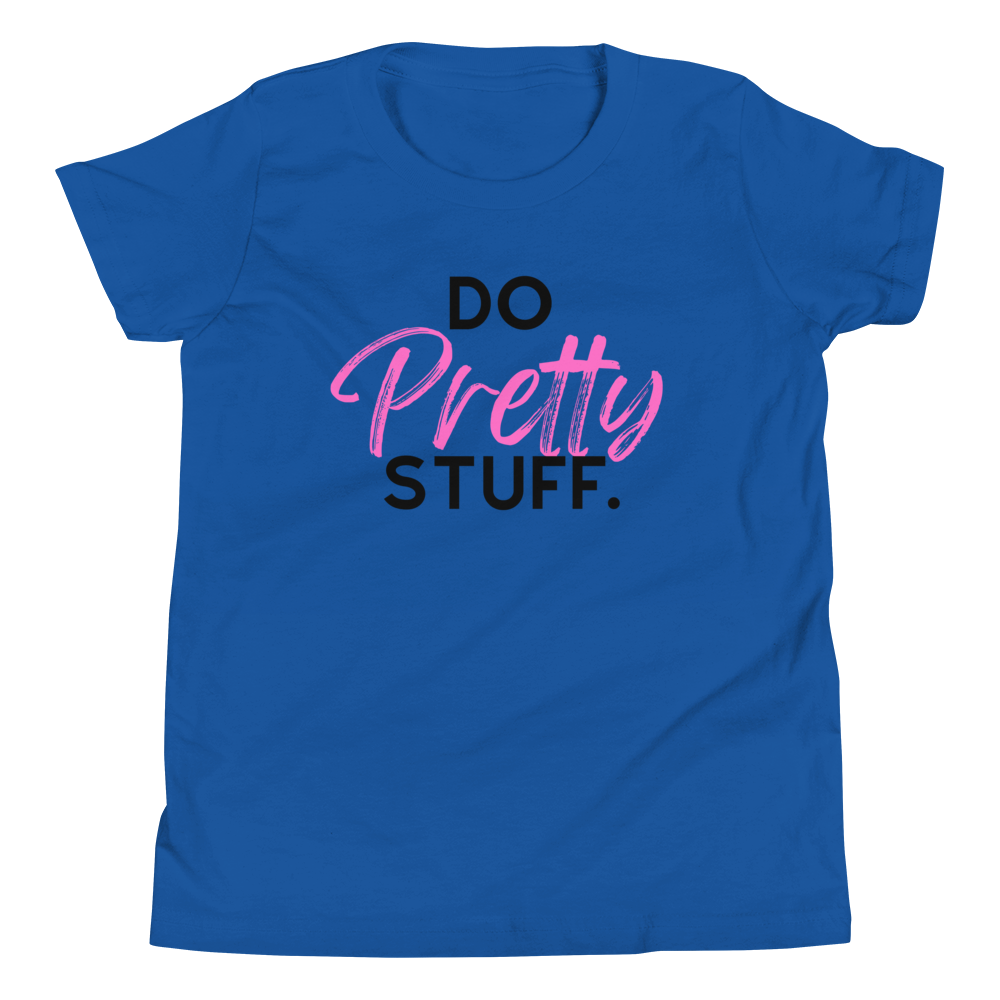 Pretty Stuff-Youth Short Sleeve T-Shirt-Pink