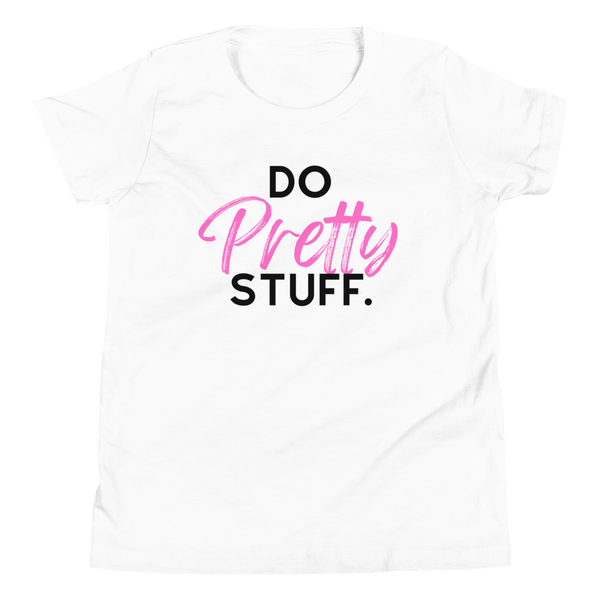 Pretty Stuff-Youth Short Sleeve T-Shirt-Pink